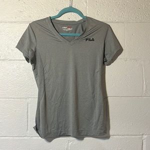 FILA gray v neck